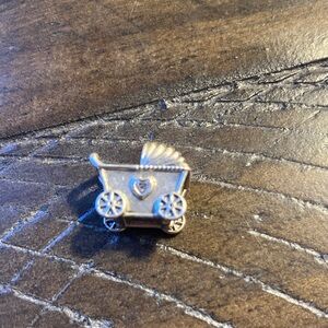 Pandora Charm Bracelet Silver Baby Carriage Charm